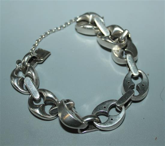 Silver bracelet